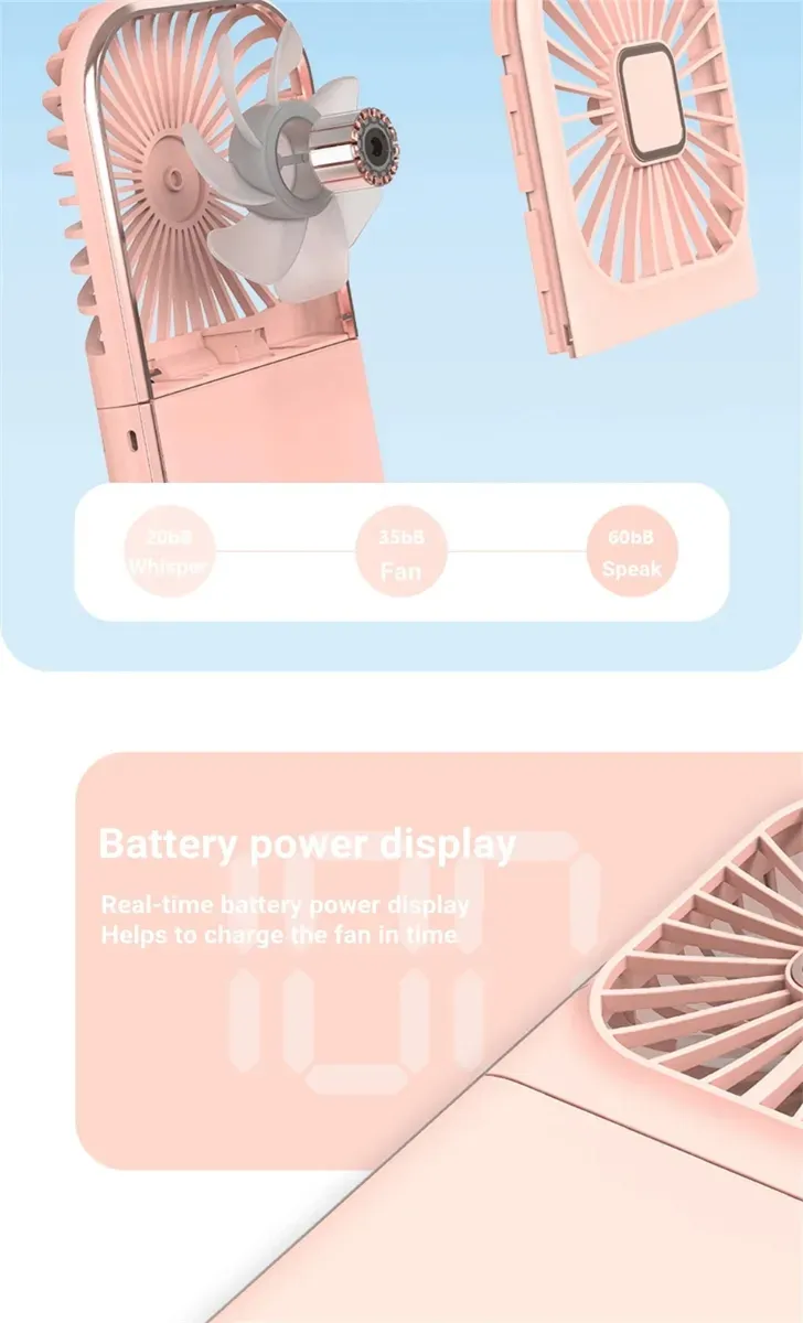 Handheld Fan Neck Fan - Image 4